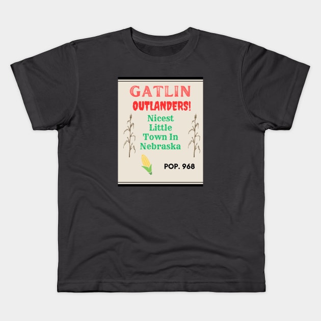 Gatlin Outlanders Kids T-Shirt by Out of the Darkness Productions